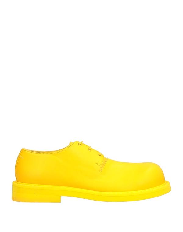 マルタンマルジェラ レディース シューズ パンプス MM6 MAISON MARGIELA レースアップシューズ Yellow 黄色