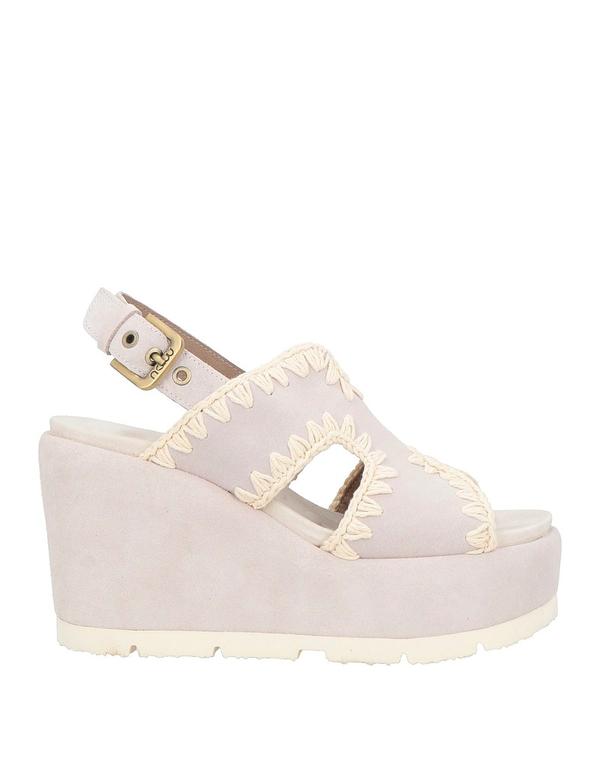 モウ レディース シューズ サンダル MOU サンダル Light Gray グレー