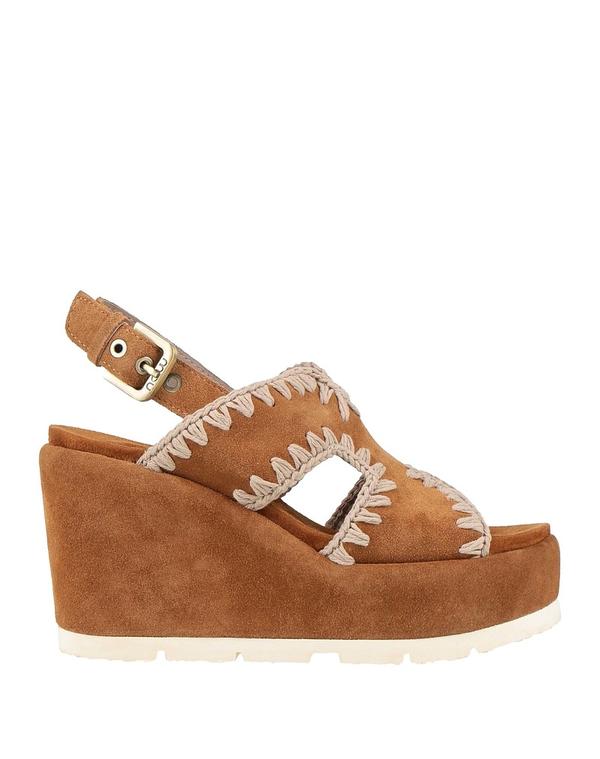 モウ レディース シューズ サンダル MOU サンダル Brown ブラウン