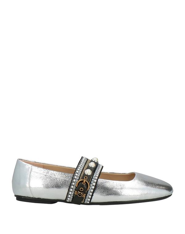ピンコ レディース シューズ パンプス PINKO バレエシューズ Silver シルバー