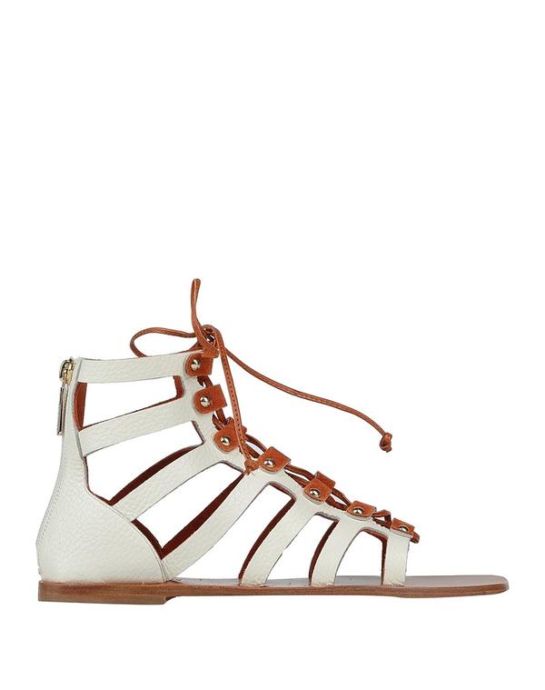 ポリーニ レディース シューズ サンダル POLLINI サンダル White ホワイト｜ReVida 店