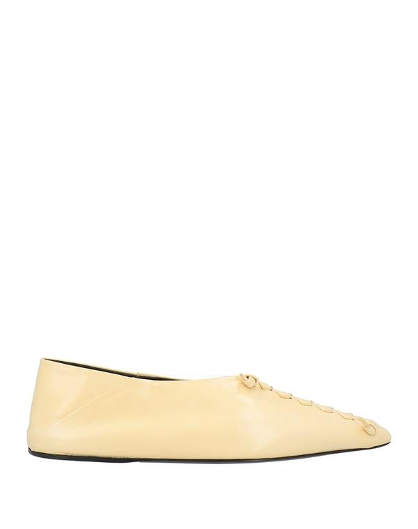 【貨物輸送無料】 ジル・サンダー レディース パンプス シューズ 女性バレエダンサー Ivory