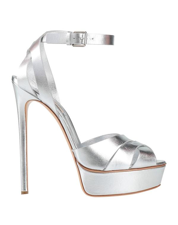 カサディ レディース シューズ サンダル CASADEI サンダル Silver シルバー
