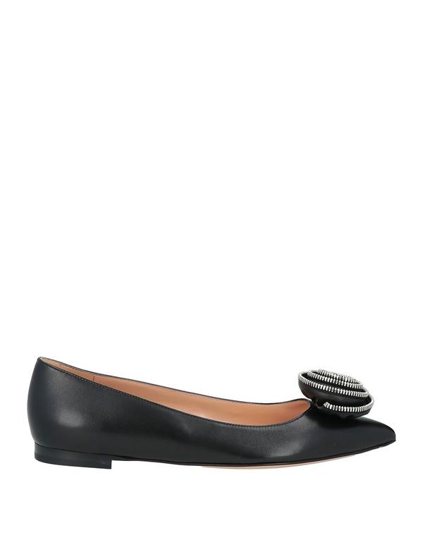 ジャンヴィト ロッシ レディース シューズ パンプス GIANVITO ROSSI 女性バレエダンサー Black 黒いこと