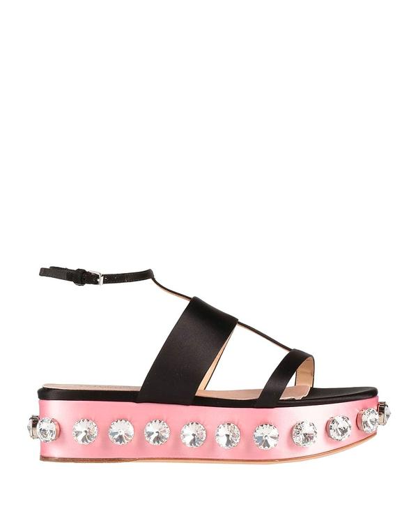 ジャンバティスタ ヴァリ レディース シューズ サンダル GIAMBATTISTA VALLI サンダル Black ブラック