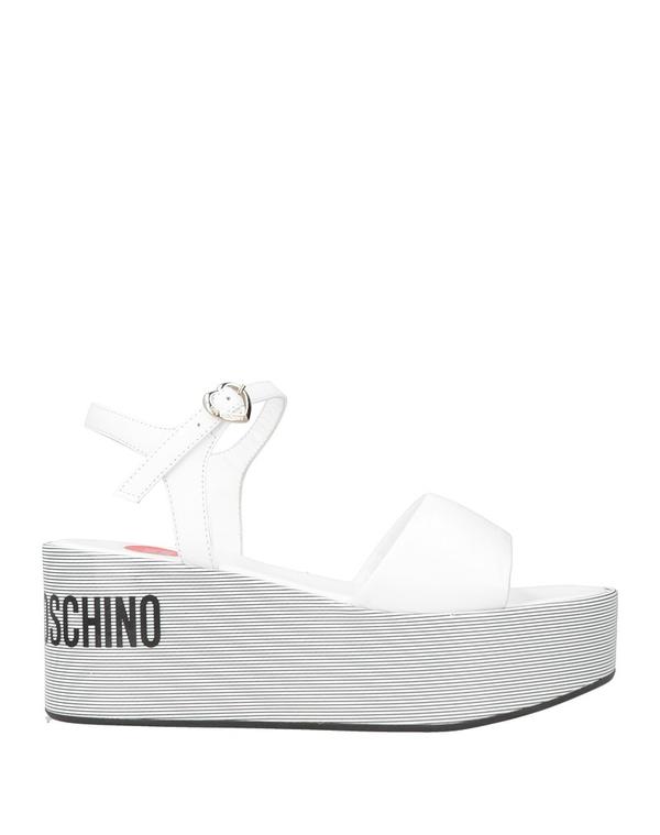 ラブ モスキーノ レディース シューズ サンダル LOVE MOSCHINO サンダル White ホワイト|ReVida 店