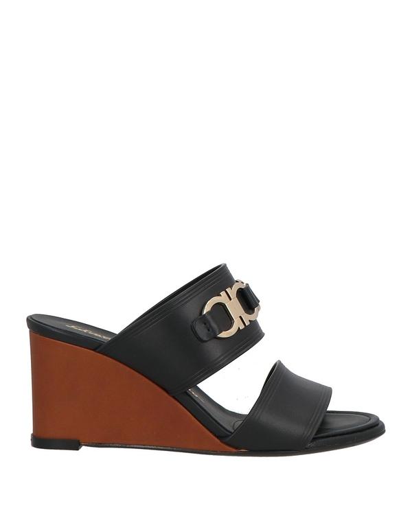 フェラガモ レディース シューズ サンダル FERRAGAMO サンダル Black ブラック｜ReVida 店