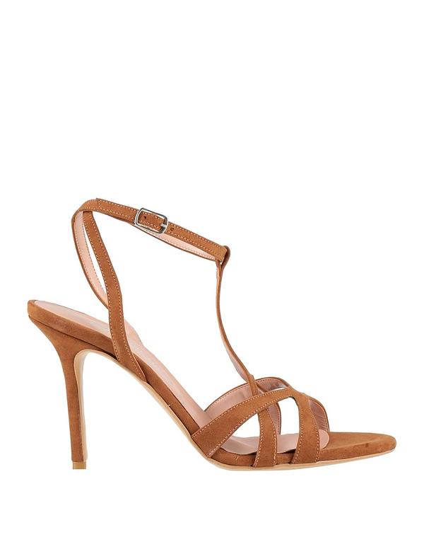 ディバインフォリ レディース シューズ サンダル DIVINE FOLLIE サンダル Brown ブラウン