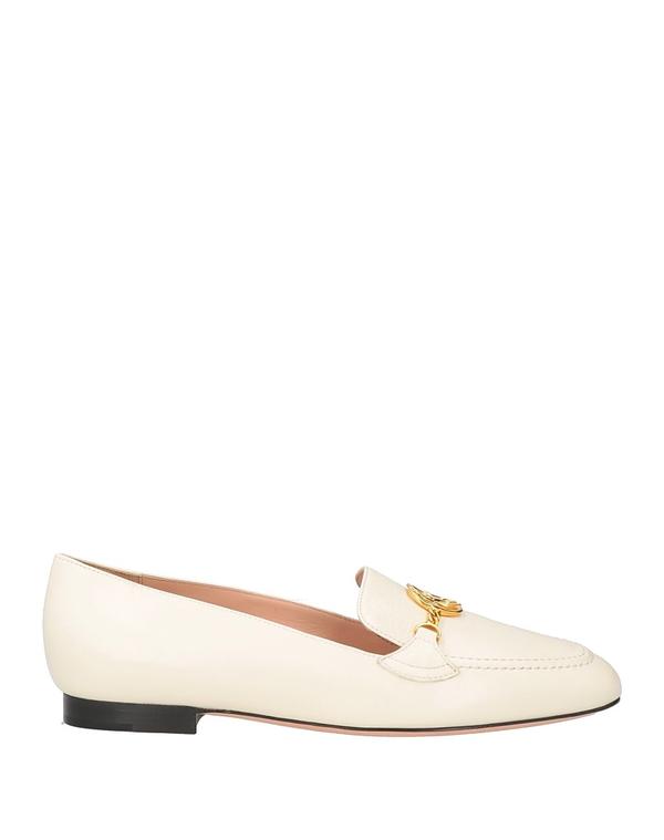 バリー レディース シューズ スリッポン・ローファー BALLY モカシン Off White オフホワイト｜ReVida 店