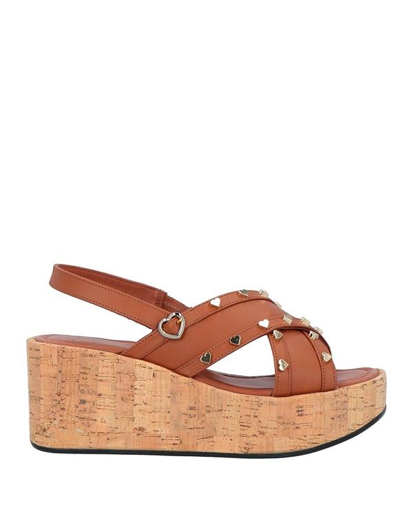 ラブ モスキーノ レディース シューズ サンダル LOVE MOSCHINO サンダル Brown ブラウン