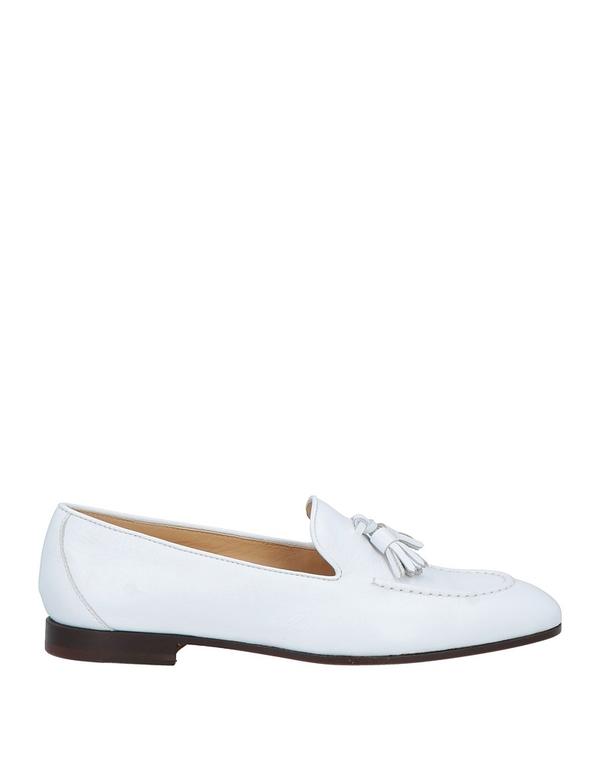 ドンカルズ レディース シューズ スリッポン・ローファー DOUCAL'S モカシン White ホワイト|ReVida 店