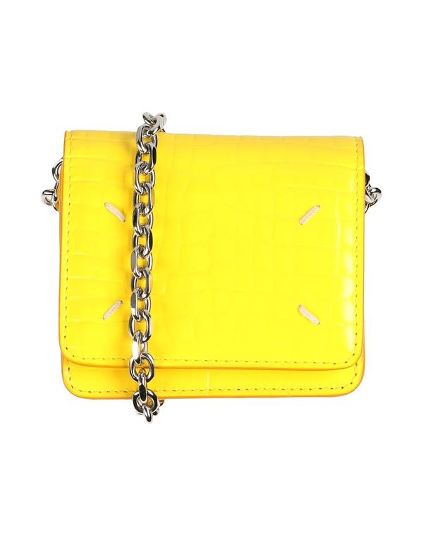 マルタンマルジェラ レディース アクセサリー 財布 MAISON MARGIELA 財布（ストラップ付き） Yellow イエロー