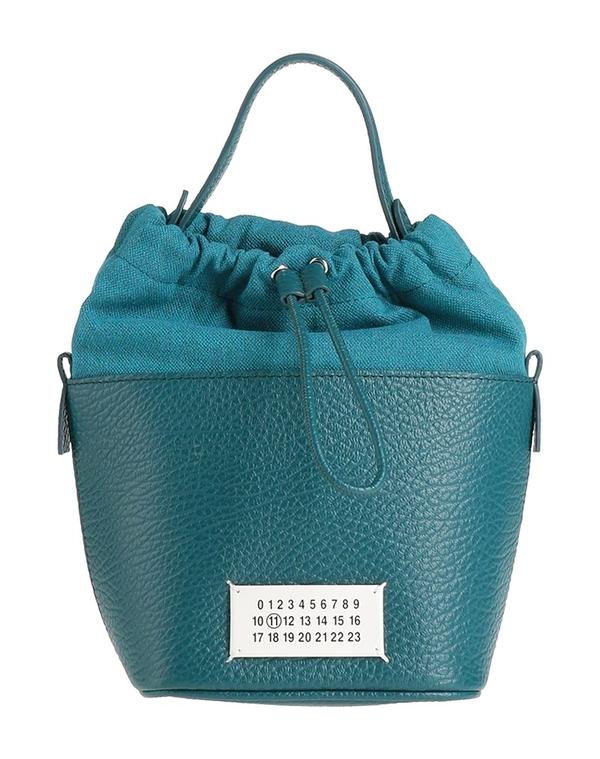 マルタンマルジェラ レディース 御徒面子 MAISON MARGIELA ハンドバック Deep Teal ティール