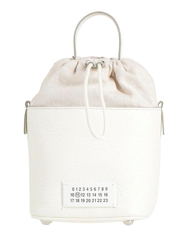 マルタンマルジェラ レディース 御徒面子 MAISON MARGIELA ハンドバック Ivory 象牙色