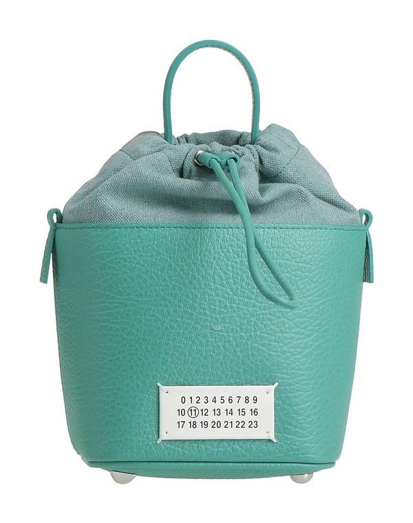 マルタンマルジェラ レディース 御徒面子 MAISON MARGIELA ハンドバック Turquoise Blue 青み