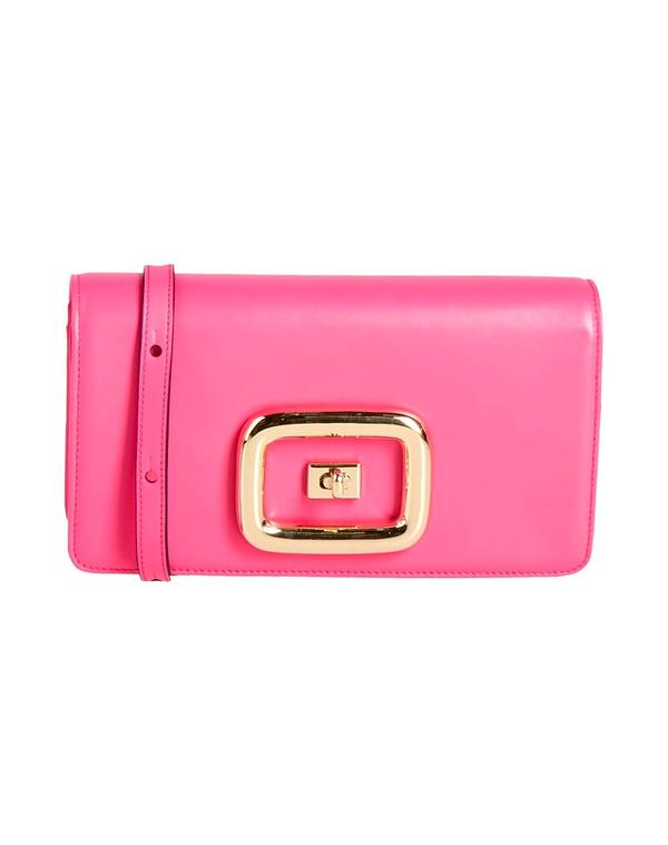 ロジェ・ヴィヴィエ レディース 御徒面子 ROGER VIVIER クロスボディバッグ Fuchsia フューシャ