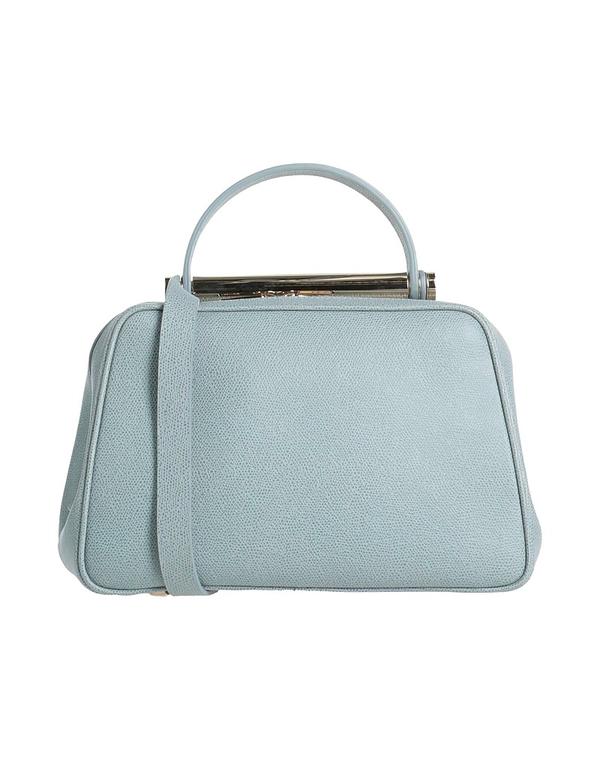 ヴァレクストラ レディース バッグ VALEXTRA ハンドバッグ Pastel Blue ブルー|ReVida 店