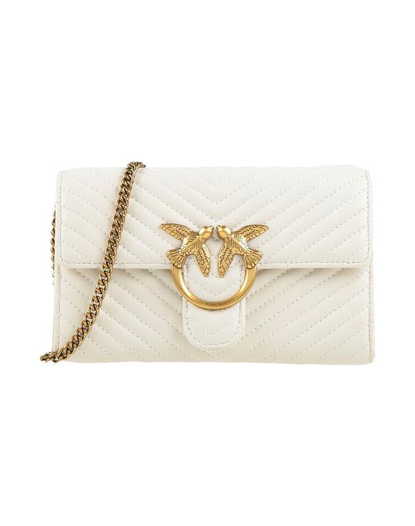 ピンコ レディース アクセサリー 財布 PINKO 財布(ストラップ付き) White ホワイト