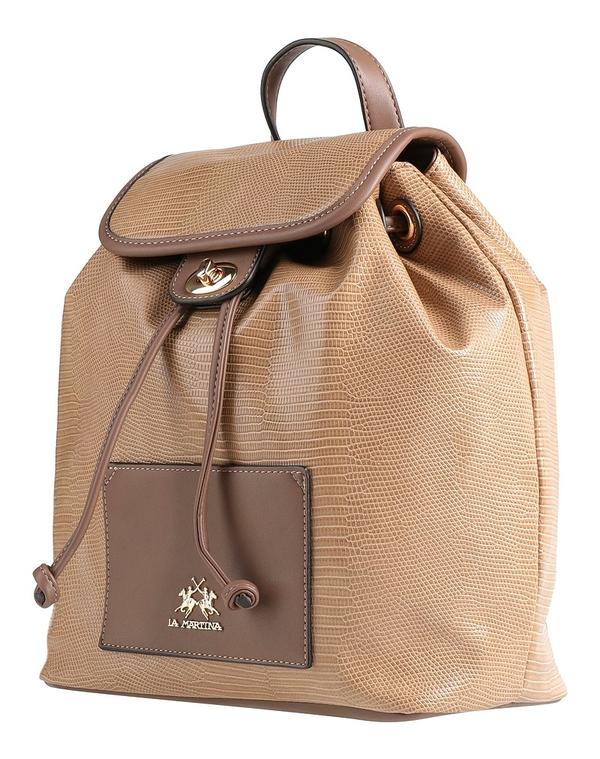 ラ マルティーナ レディース バッグ バックパック・リュックサック LA MARTINA バックパック Beige ベージュ