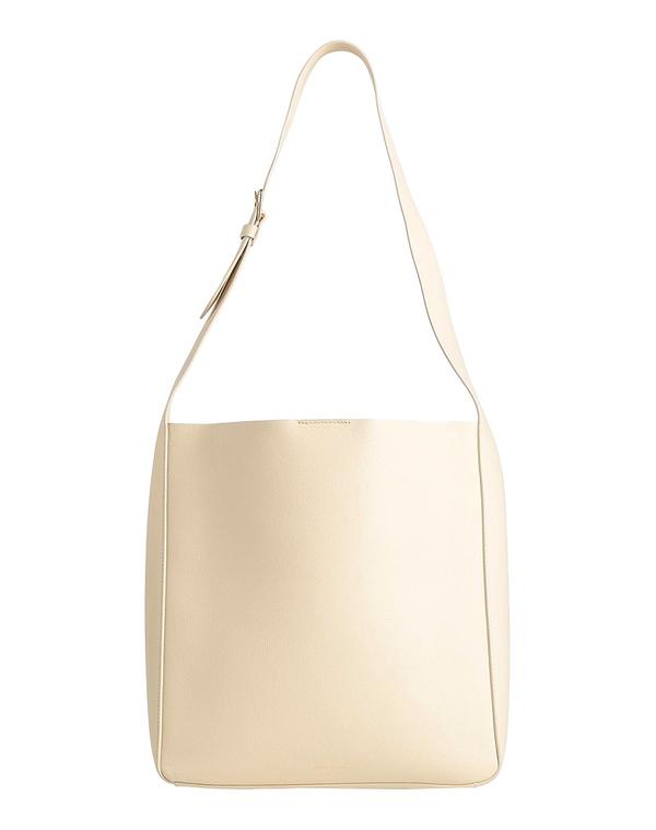 マンサーガブリエル レディース 御徒面子 MANSUR GAVRIEL ショルダーバッグ Ivory 象牙色 ショルダーバッグ・メッセンジャーバッグ-バッグ