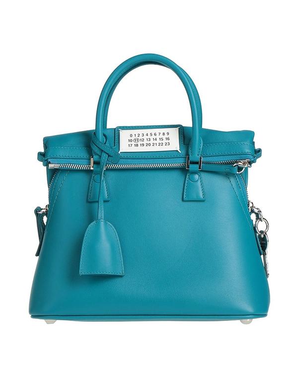 マルタンマルジェラ レディース バッグ MAISON MARGIELA ハンドバッグ Turquoise Blue ブルー