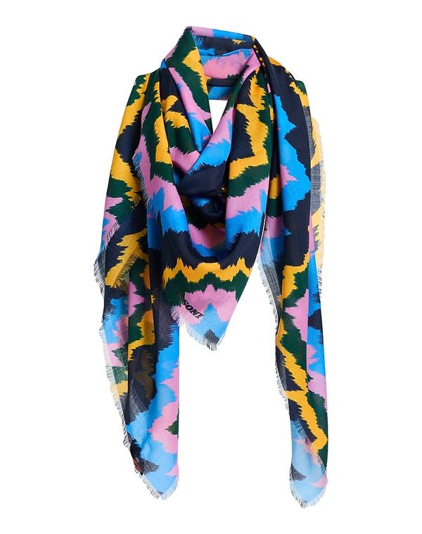ミッソーニ レディース 付属物 えり巻き・袈裟・えり巻き MISSONI えり巻き＆えり巻き Azure Blue 青碧