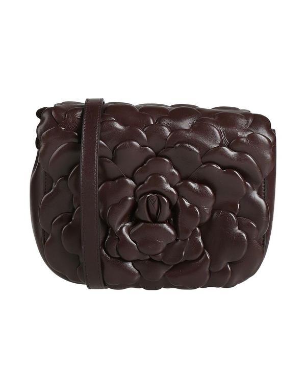 ヴァレンティノ レディース 御徒面子 VALENTINO GARAVANI クロスボディバッグ Dark Brown 赤銅色 ショルダーバッグ・メッセンジャーバッグ-バッグ・小物・ブランド雑貨