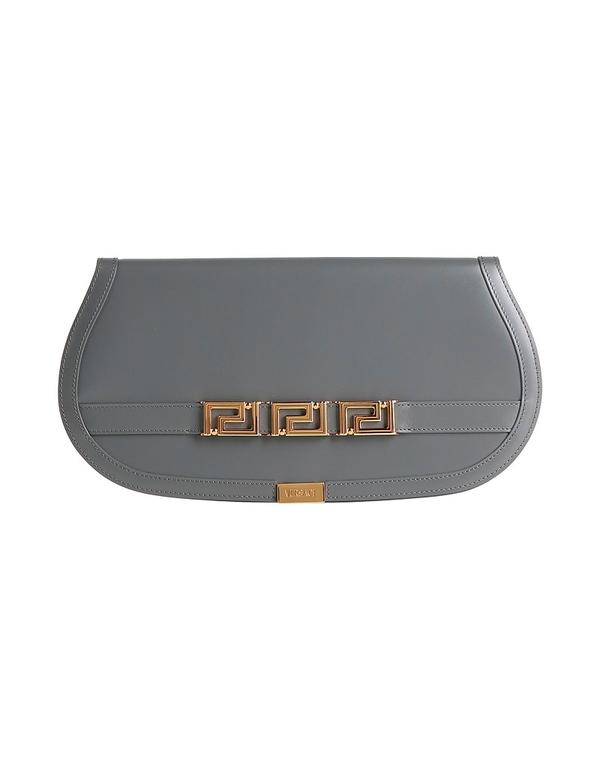 ヴェルサーチ レディース 御徒面子 VERSACE ハンドバック Gray 薄墨色