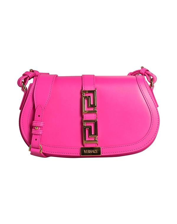 ヴェルサーチ レディース 御徒面子 VERSACE クロスボディバッグ Magenta マゼンタ