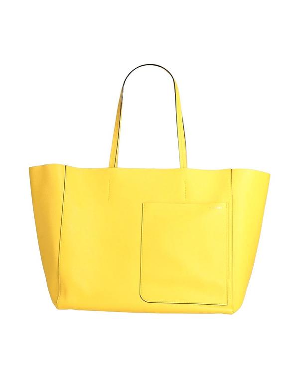 ヴァレクストラ レディース 御徒面子 VALEXTRA ハンドバック Yellow 黄色