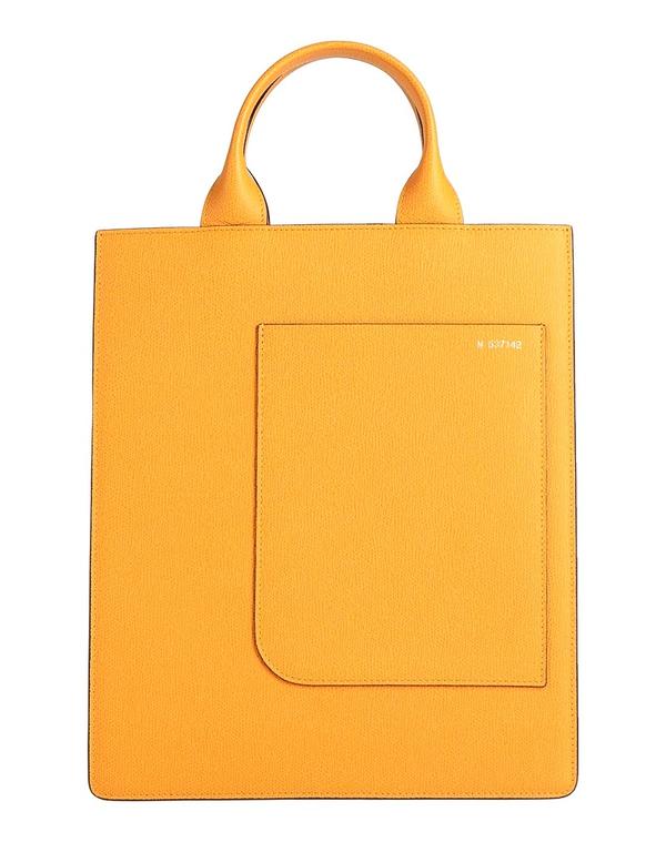 ヴァレクストラ レディース 御徒面子 VALEXTRA ハンドバック Orange オレンジ色