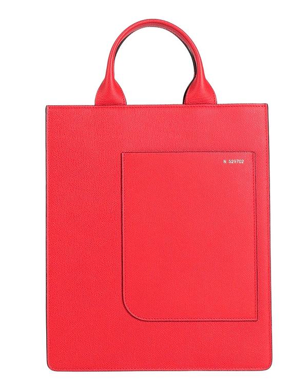 ヴァレクストラ レディース 御徒面子 VALEXTRA ハンドバック Red 赤いこと