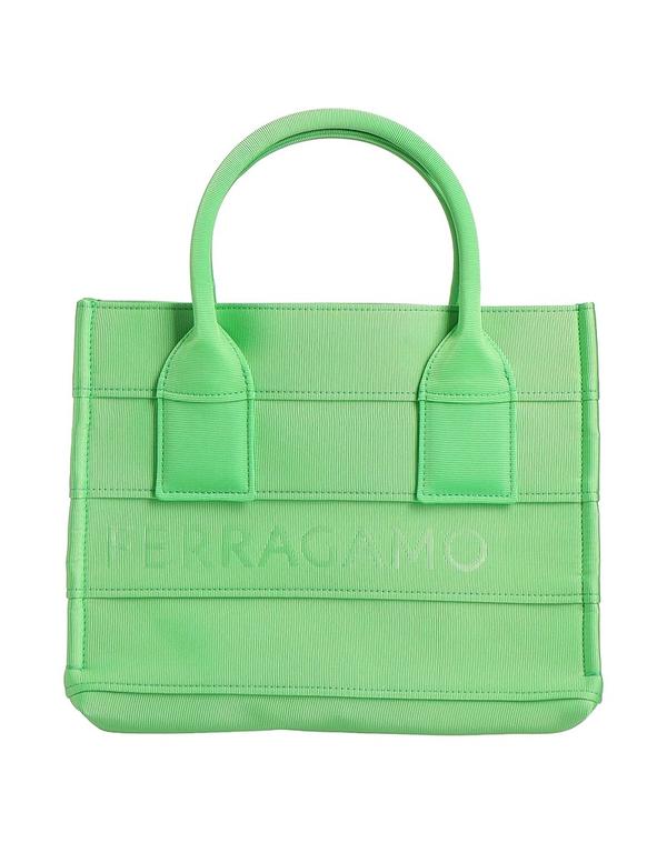 フェラガモ レディース バッグ FERRAGAMO ハンドバッグ Lime Green ライム
