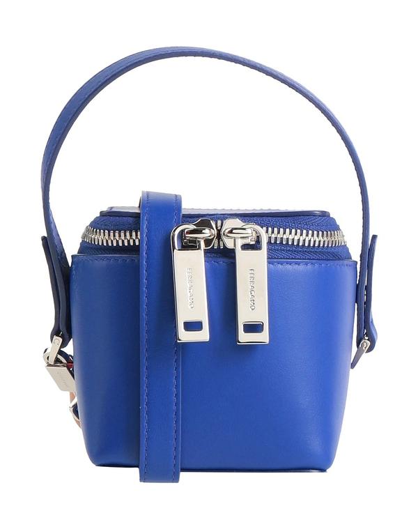 フェラガモ レディース バッグ FERRAGAMO ハンドバッグ Blue ブルー｜ReVida 店