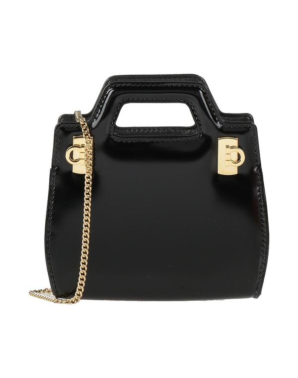 フェラガモ レディース バッグ FERRAGAMO ハンドバッグ Black ブラック
