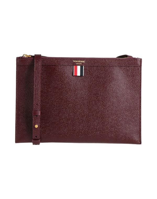 トム赤銅色 レディース 御徒面子 THOM BROWNE クロスボディバッグ Plum 酸桃