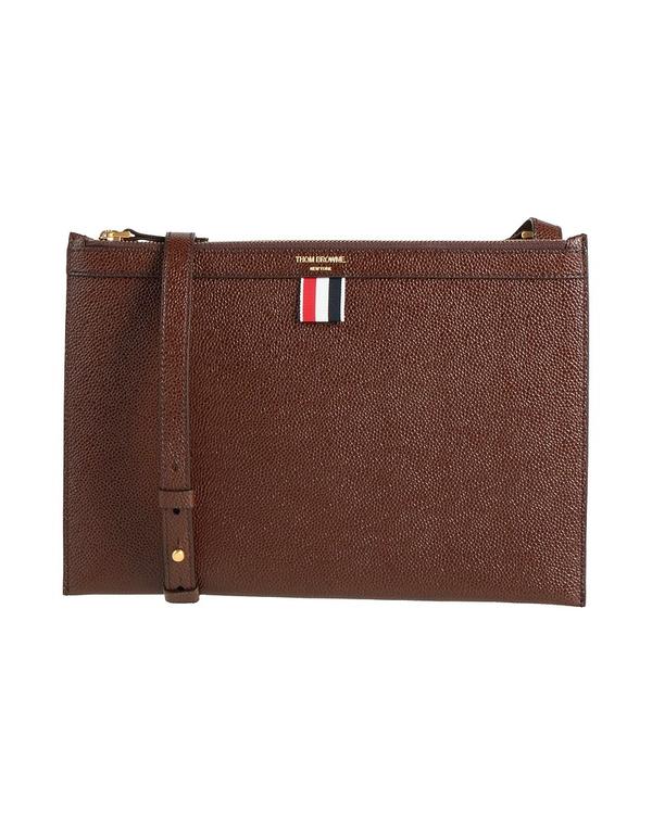 トム赤銅色 レディース 御徒面子 THOM BROWNE クロスボディバッグ Chocolate Brown 赤銅色