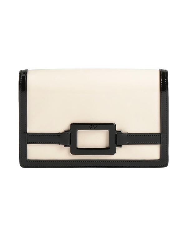ロジェ・ヴィヴィエ レディース 御徒面子 ROGER VIVIER ハンドバック Ivory 象牙色