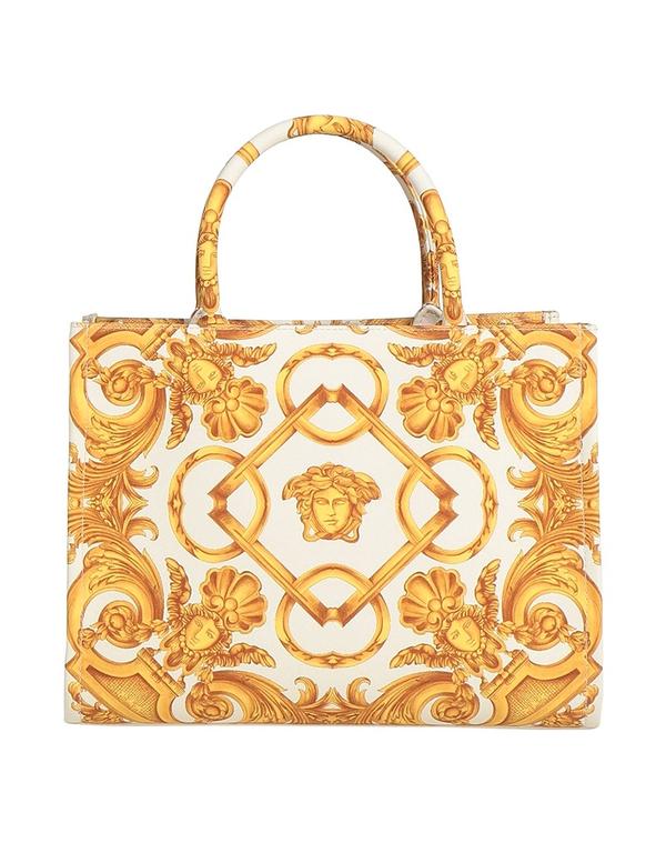 ヴェルサーチ レディース バッグ VERSACE ハンドバッグ Ivory アイボリー