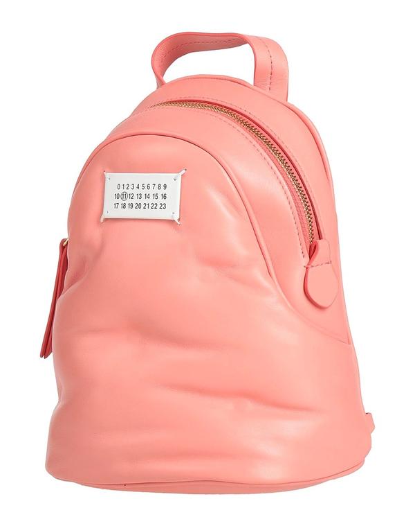 マルタンマルジェラ レディース 御徒面子 うしろ側容器に並べる・背嚢 MAISON MARGIELA うしろ側容器に並べる Salmon Pink サクラ色