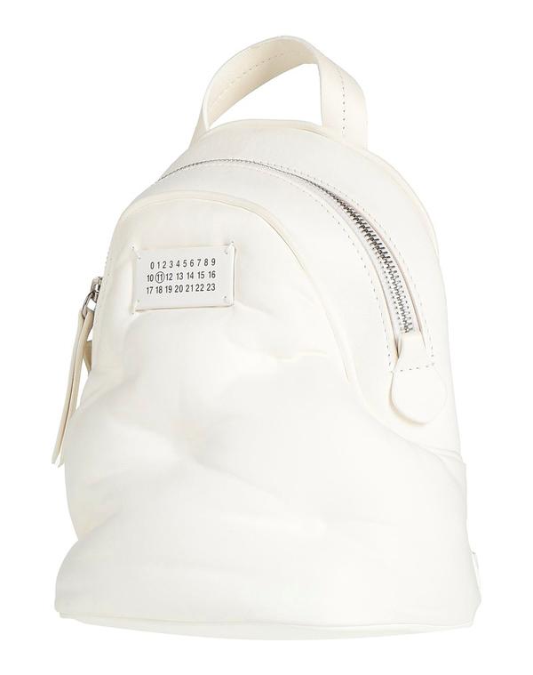 マルタンマルジェラ レディース 御徒面子 うしろ側容器に並べる・背嚢 MAISON MARGIELA うしろ側容器に並べる White 白いこと