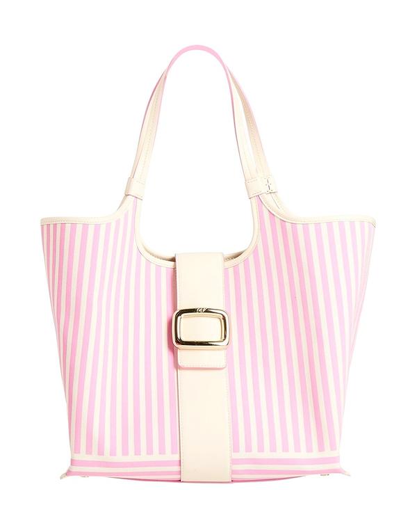 ロジェ・ヴィヴィエ レディース 御徒面子 ROGER VIVIER ハンドバック Pink サクラ色