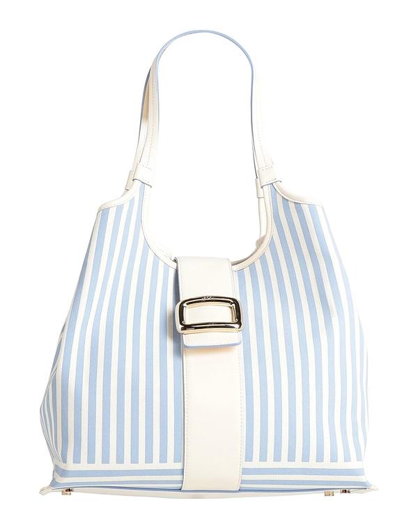 ロジェ・ヴィヴィエ レディース 御徒面子 ROGER VIVIER ハンドバック Sky Blue 青み