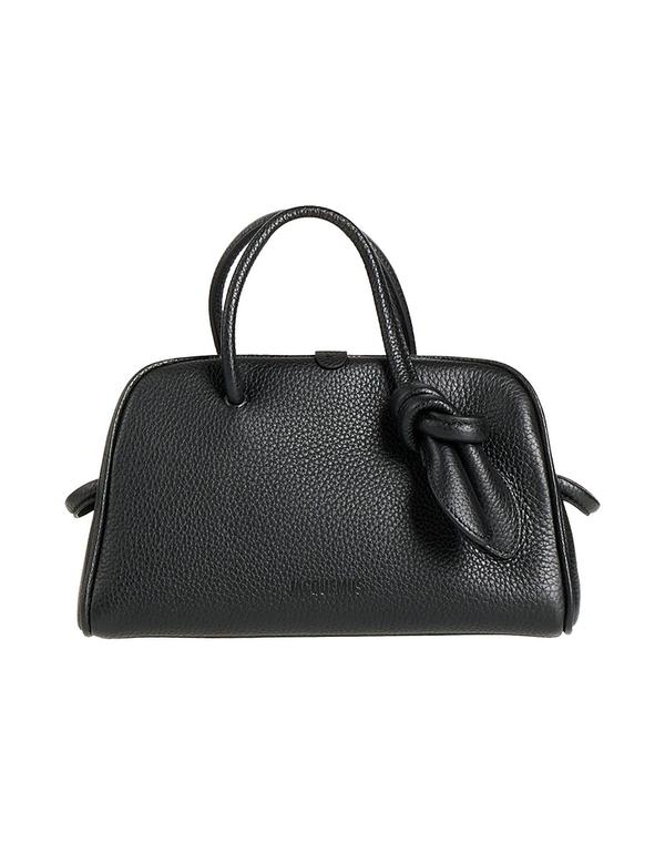 ジャクエムス レディース 御徒面子 JACQUEMUS ハンドバック Black 黒いこと