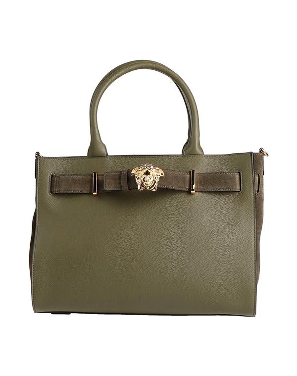 ヴェルサーチ レディース バッグ VERSACE ハンドバッグ Military Green グリーン