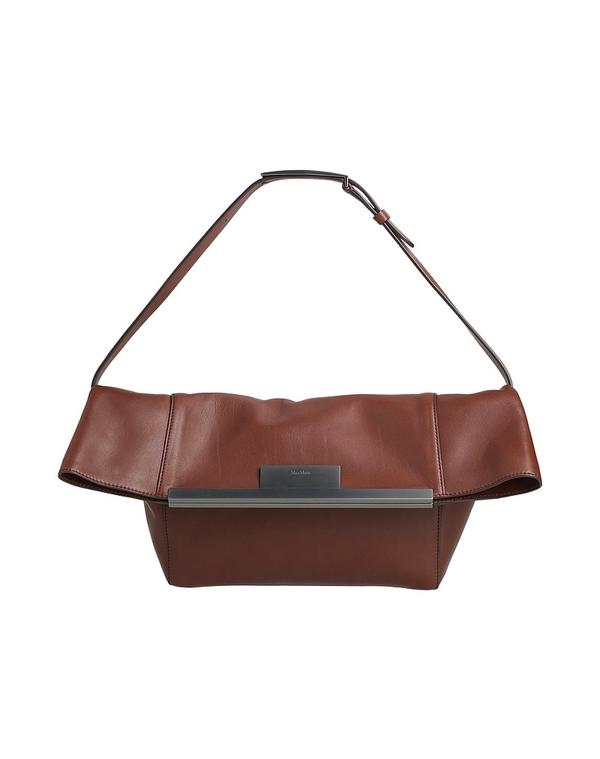 マックスマーラ レディース 御徒面子 MAX MARA ハンドバック Brown 赤銅色