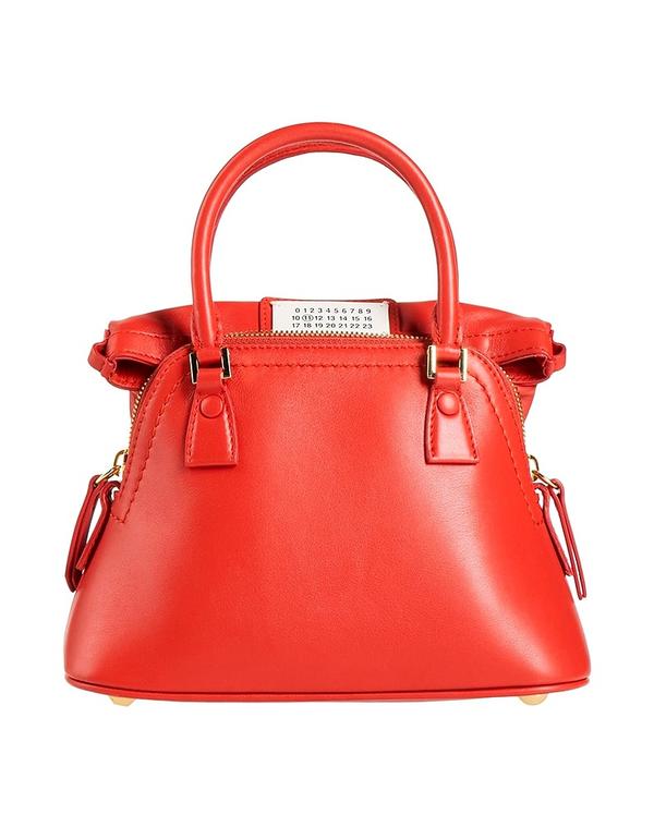 マルタンマルジェラ レディース 御徒面子 MAISON MARGIELA ハンドバック Reddish Brown 赤銅色