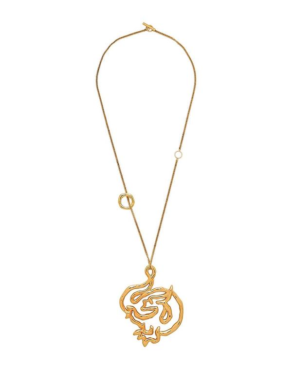 ジル・サンダー レディース アクセサリー ネックレス・チョーカー・ペンダントトップ JIL SANDER ネックレス Gold ゴールド
