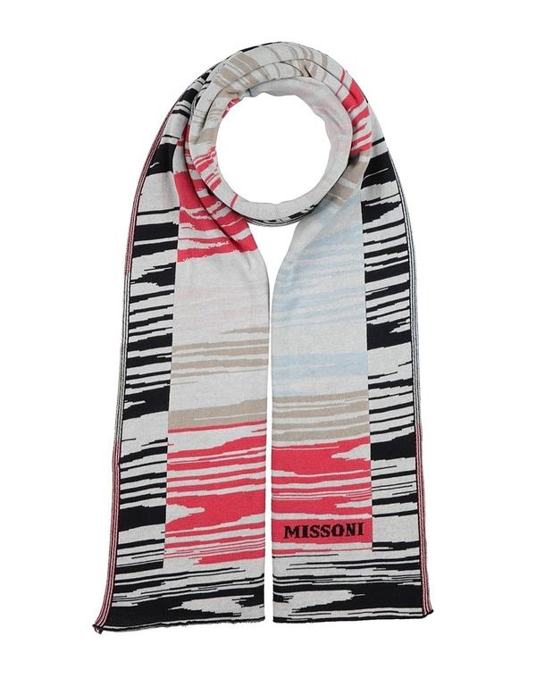 ミッソーニ レディース アクセサリー マフラー・ストール・スカーフ MISSONI マフラー＆スカーフ Sky Blue ブルー｜ReVida 店