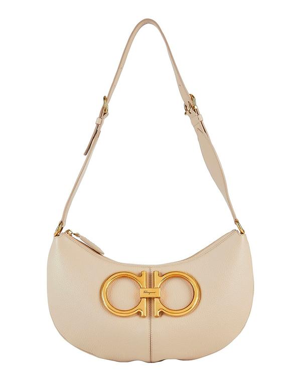 フェラガモ レディース バッグ FERRAGAMO ショルダーバッグ Beige ベージュ